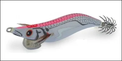 Quel est cet article de pêche en T, composé d'un leurre et d'une couronne d'hameçons ?