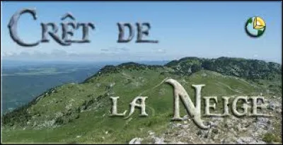 Le Crêt de la Neige est le point culminant du Jura. Dans quel département se trouve-til ?