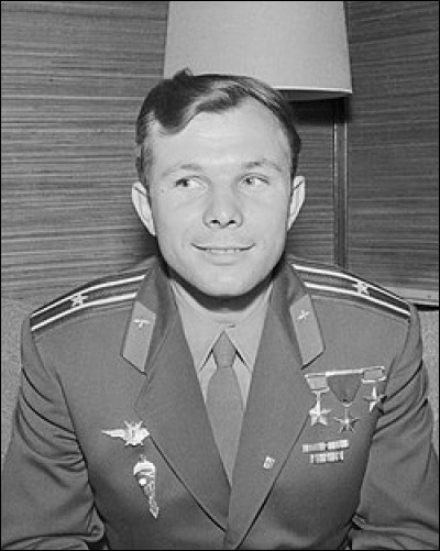 En quelle année a eu lieu le premier vol spatial du soviétique Youri Gagarine ?