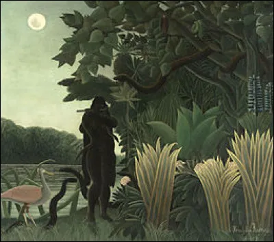 Qui a peint "La Charmeuse de serpents" en 1907 ?