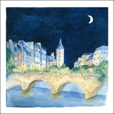 Quel est le pont de Paris où les amoureux venaient sceller leur amour en y accrochant des cadenas avant de jeter la clef dans la Seine et qui a totalisé plus de 700 000 cadenas ?