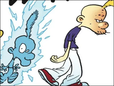 Pourquoi la maîtresse se déguise-t-elle en homme d'après Titeuf et Manu ?