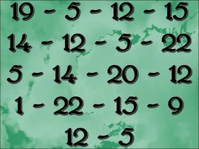 Quel est ce proverbe cod ?