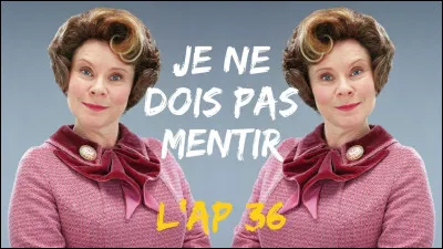 Ombrage punit Harry en le faisant...