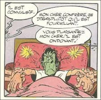 De quelle fleur Panoramix a-t-il besoin pour guérir Claudius Malosinus ?