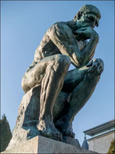 À l'instar de Rodin sculptant son ''Penseur'', quelle position adopterez-vous avantageusement pour couler votre propre bronze ?