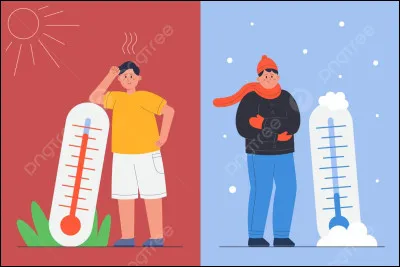 Tu préfères les températures :