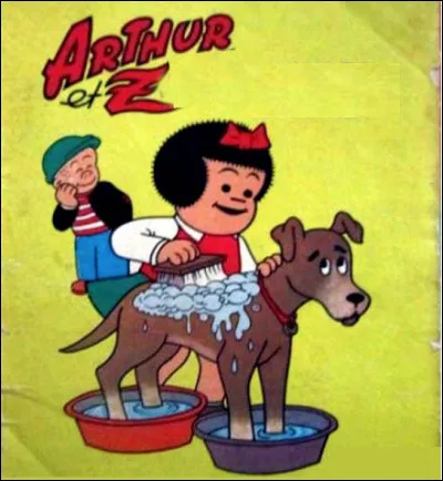 Qui est cette gentille fillette de 8 ans à la coiffure caractéristique dont le meilleur ami est Arthur, un mauvais garçon au crâne rasé ?