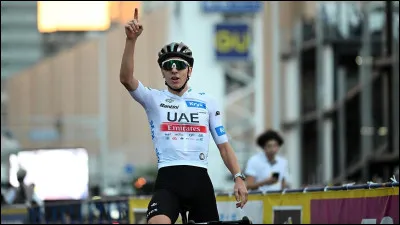 Quel est le prénom du coureur cycliste Pogačar ?