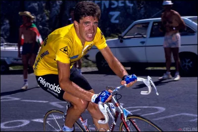 Quel est le prénom du coureur cycliste Delgado ?