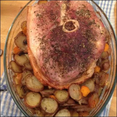 Voici une belle pièce de viande rôtie à chair maigre et juteuse. Laquelle allez-vous manger ?