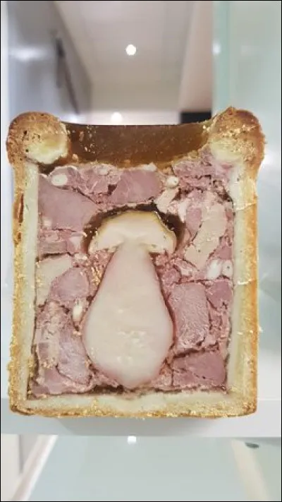 À quoi est farci ce superbe pâté croûte ?