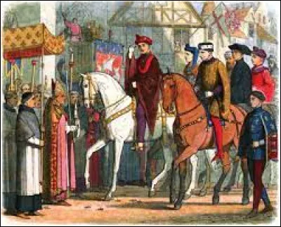 Ce 1er décembre, six mois après le traité de Troyes, le roi d'Angleterre Henri V fait une entrée triomphale à Paris en compagnie du roi de France Charles VI ; les Anglais occuperont une quinzaine d'années la capitale française : c'était en ...