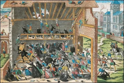 Ce 1er mars, le massacre de Wassy, dans lequel une cinquantaine de protestants sont tués, précipite les guerres de religion en France : c'était en ...