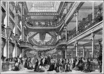 Ce 2 avril, le grand magasin parisien "Au Bon Marché" est inauguré : c'était en ...