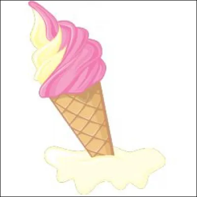 Ton père t'offre une glace, elle est :