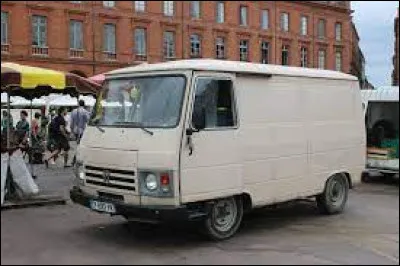 Cet ancien utilitaire est un ...