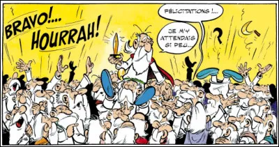 Qui est le personnage qui invente la recette de la potion magique ?