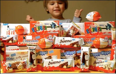 Quelle est cette marque italienne en K qui produit des confiseries chocolatées ?