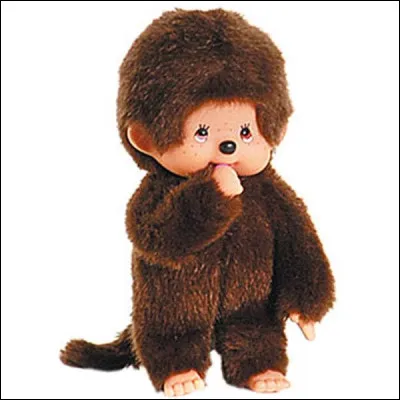 Quel est le nom en K de cette peluche qui fête ses 50 ans, un petit singe avec une tétine à la main, un succès mondial dans les années 1980 ?