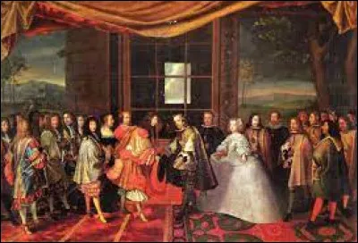 Ce 7 novembre, le traité des Pyrénées formalise une paix conclue entre l'Espagne et la France ; il prévoit le mariage du jeune roi de France avec l'infante Marie-Thérèse d'Autriche, fille du roi d'Espagne. En guise de dot, l'Espagne apporte à la France le Roussillon, la Cerdagne, l'Artois et plusieurs places fortes en Flandre et en Lorraine. C'était en ...