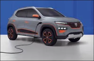 Quel est le nom de ce mod&egrave;le 100% &eacute;lectrique de la marque Dacia ?