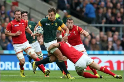 Durant la Coupe du monde 2015, quelle équipe crée la sensation en battant l'Afrique du Sud en phase de poule ?