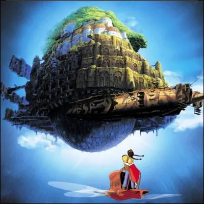 Quel voyageur de littérature a visité Laputa, une île volante qui a inspiré Hayao Miyazaki pour son film "Le Château dans le ciel" ?