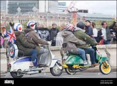 Dans quel pays le mouvement mod est-il apparu ?