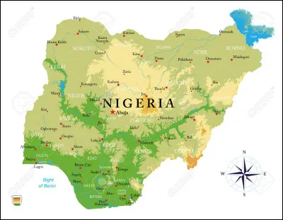 Lequel de ces pays est frontalier du Nigeria ?