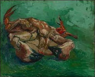 De ces trois postimpressionnistes, lequel a réalisé cette toile intitulée ''Crabe, couché sur le dos'', en 1877 ?