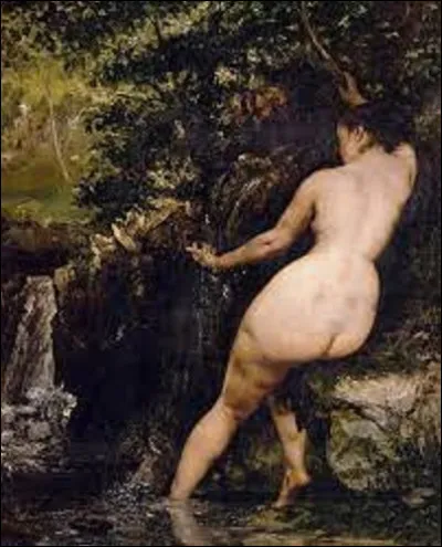 Peinture à l'huile sur toile ''La Source'' est un tableau réaliste réalisé vers 1868. Quel peintre a exécuté cette toile ?