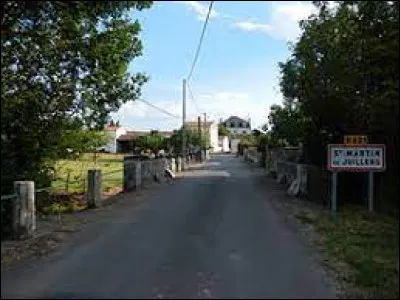 Village néo-aquitaine, dans l'aire d'attraction Angérienne, Saint-Martin-de-Juillers se situe dans le département ...