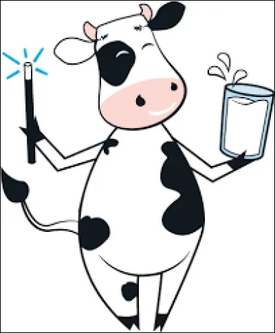 Que représente la vache à lait ?