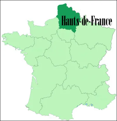 Quelles sont les régions limitrophes de la région des Hauts-de-France ?