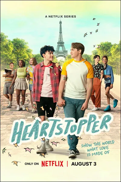 Que fait Harry sur la tour Eiffel lorsque ses amis embêtent Nick par rapport au suçon de Charlie ?