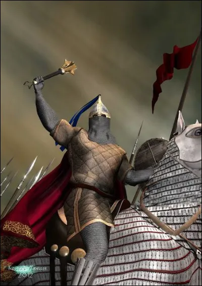 Troupe d'élite de lanciers lourds type cataphractaire des steppes de Russie (IVe siècle av J.- C), une première en Europe. Qui sont-ils ?