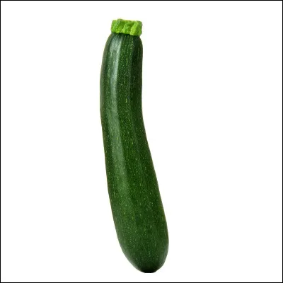 De quelle couleur est une courgette ?