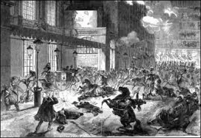 Ce 14 janvier, un patriote italien - Felice Orsini, tente d'assassiner Napoléon III : c'était en ...