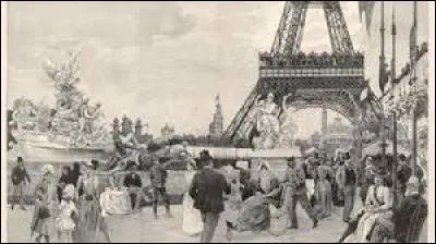 Lors de quelle décennie la Tour Eiffel a-t-elle été inaugurée ?