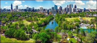 Lors de quelle décennie les J.O. à Atlanta ont-ils eu lieu ?