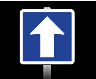 Ce panneau m'interdit de faire demi-tour.