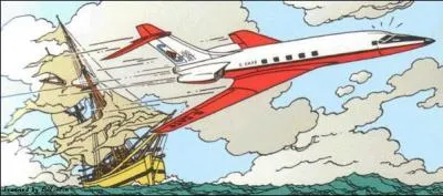 Quel est le nom de l'avion de Mr. Carreidas ?