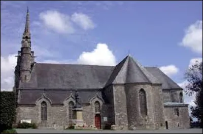 Voici l'église Notre-Dame-de-la-Pitié, à La Chapelle-Neuve. Village de l'arrondissement de Guingamp, dans le Trégor, il se situe dans le département ...