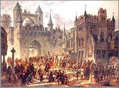 Ce 18 avril, suite au trait&eacute; de Chambord qui lui livre les 'trois &eacute;v&ecirc;ch&eacute;s" de Metz, Toul et Verdun, le roi de France Henri II fait son entr&eacute;e solennelle &agrave; Metz : c'&eacute;tait en ...