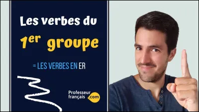 Quelle est la terminaison des verbes du 1er groupe à l'infinitif ?