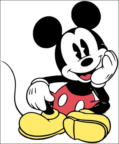 Le personnage Mickey Mouse porte-t-il des gants ?