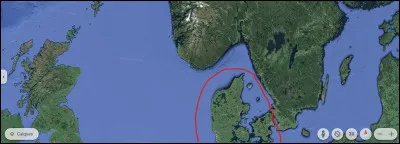 Quel est le pays entouré en rouge ?