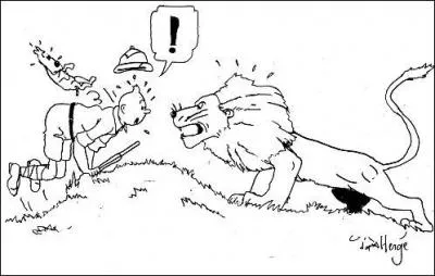 Par quel (s) animal ( aux ) Tintin se fait-il attaquer ?