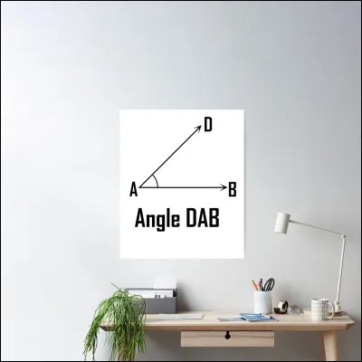 Mathématiques : 
à quel angle correspond cette image ?